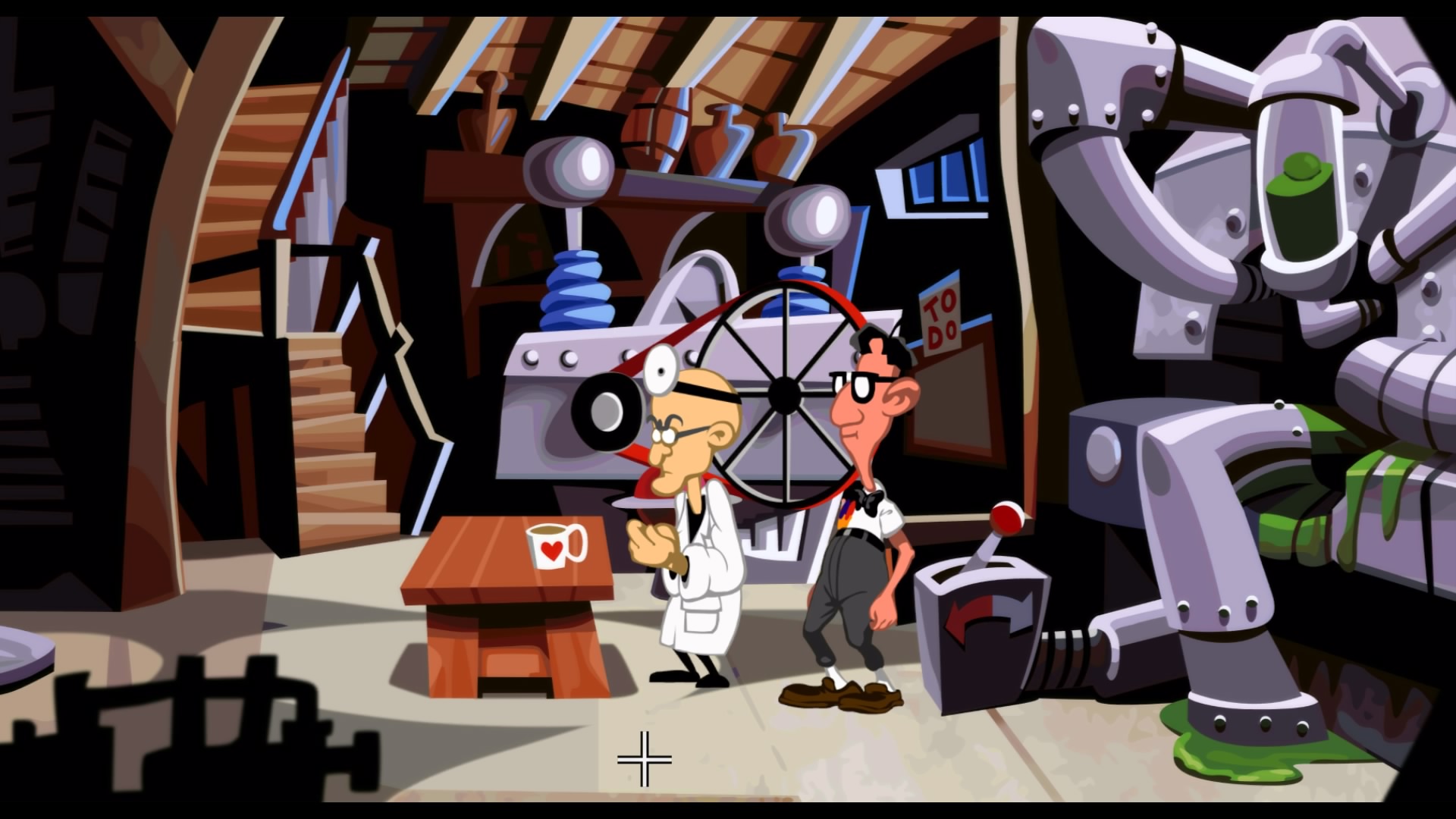 'Day of the Tentacle Remastered' PS4 screen