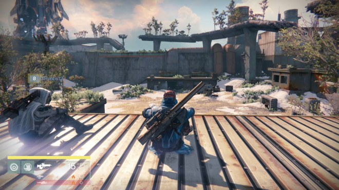 Destiny Beta Xbox One Crate Sitting