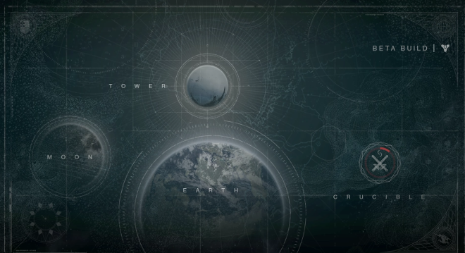 Destiny Beta Xbox One Map