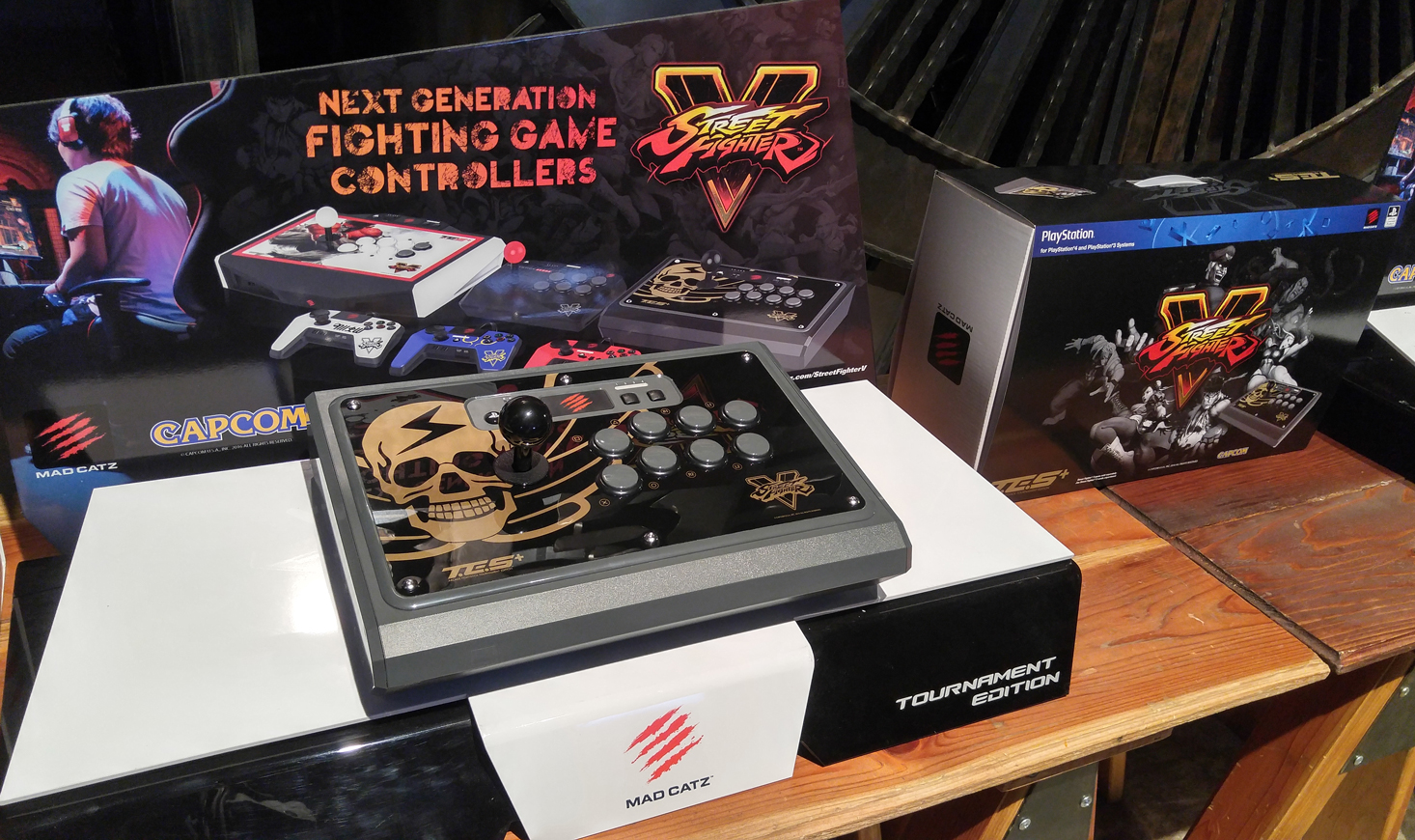 Street Fighter V Arcade FightStick Tournament Edition S+ impressions