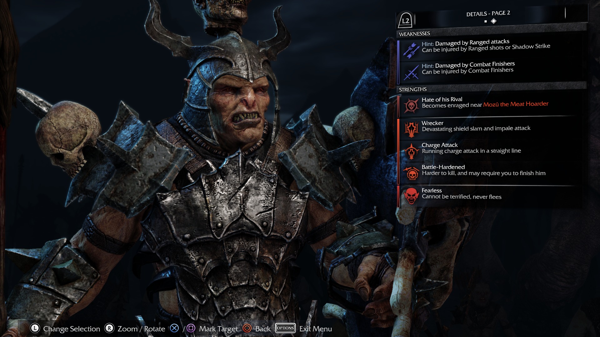 Middle Earth: Shadow of Mordor PS4 Screenshot