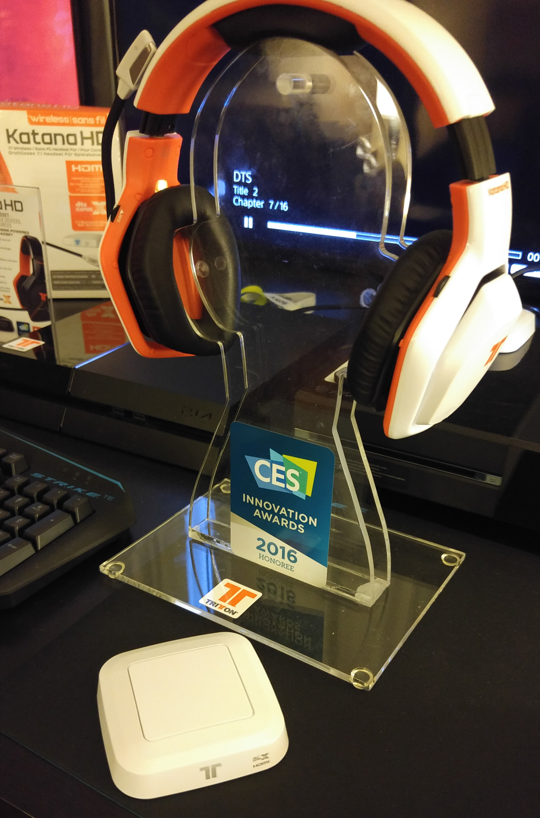 Tritton Katana HD 7.1 Wireless Headset CES 2016