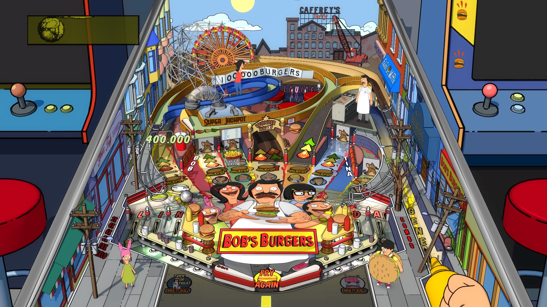 Zen Pinball 2 Balls Of Glory PS4 Bob's Burgers