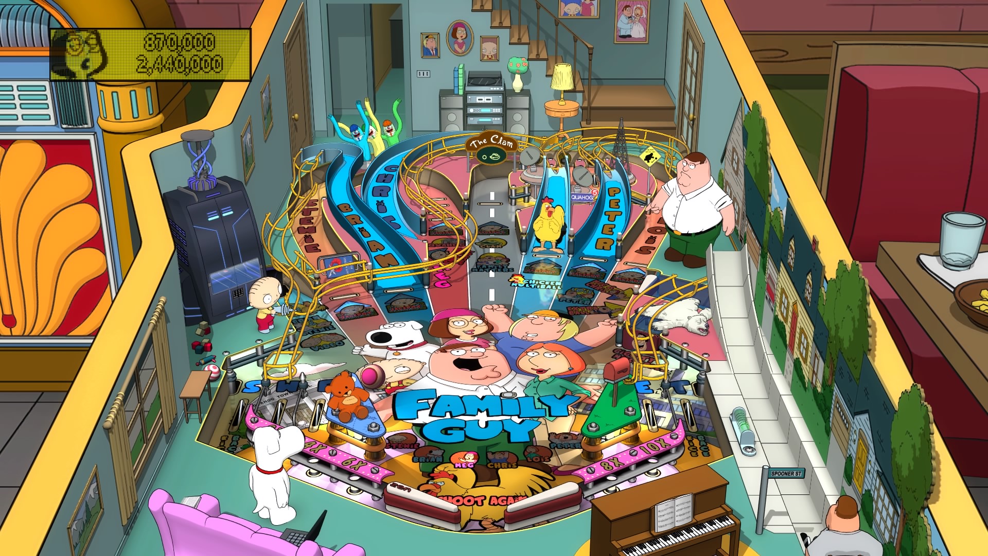 Zen Pinball 2 Balls Of Glory PS4 Family Guy
