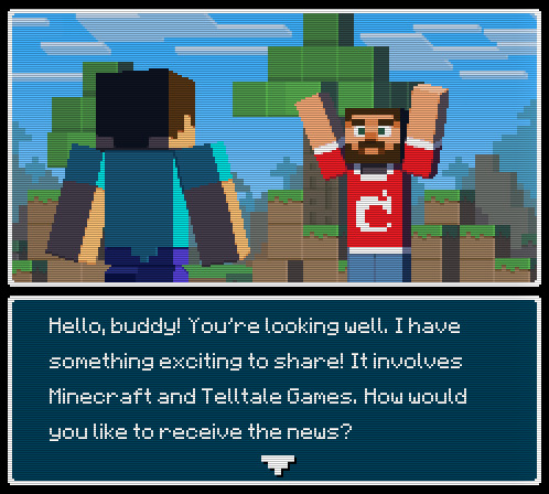 Info Quest II - Minecraft: Story Mode