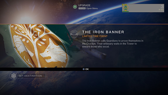 the Iron Banner Destiny Beta PS4 PS3 Bungie Xbox 360 Xbox One